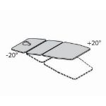 Afbeeldingen van Giove 3 - Driedelige behandelbank - Donker onderstel